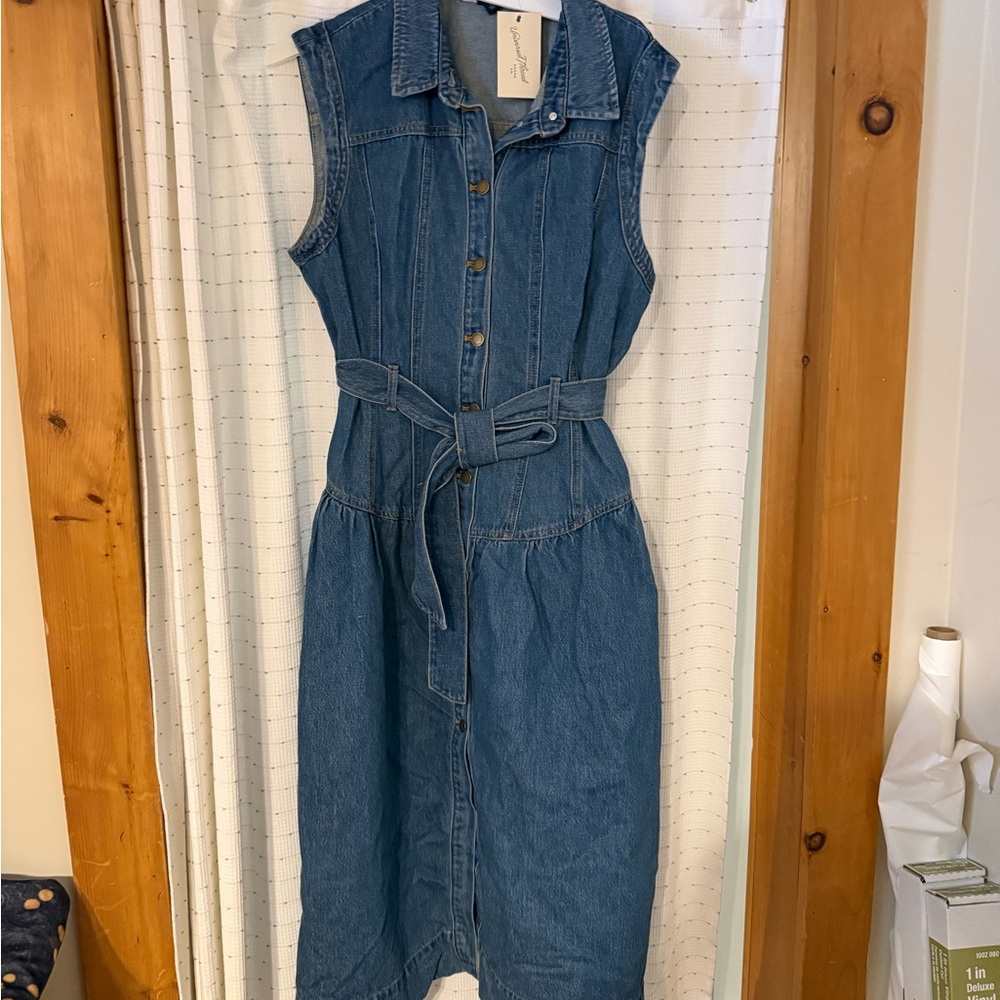 Universal Thread Blue Denim Dress